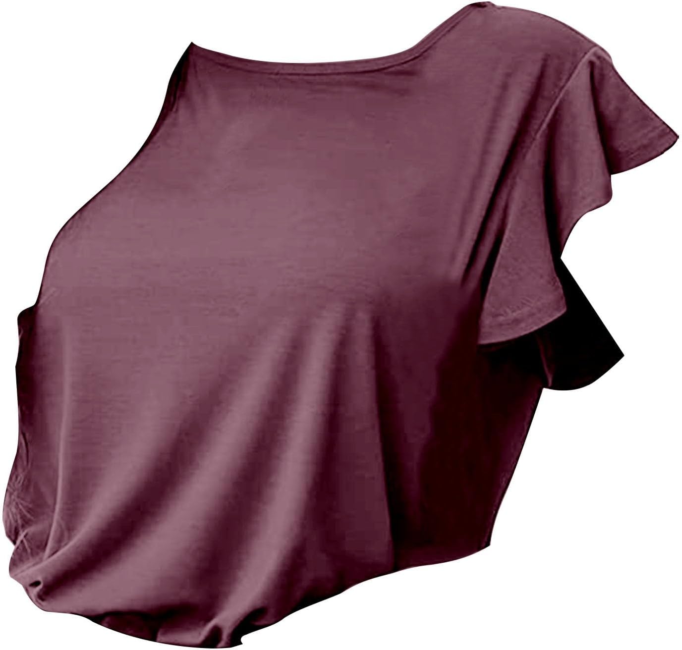 Summer Tops for Women Dressy Casual Ruffle Short Sleeve Work Shirt Spring Trendy Ruched Business Blouses Summer Tops for Women Dressy Casual Ruffle Short Sleeve Work Shirt Spring Trendy Ruched Business Blouses