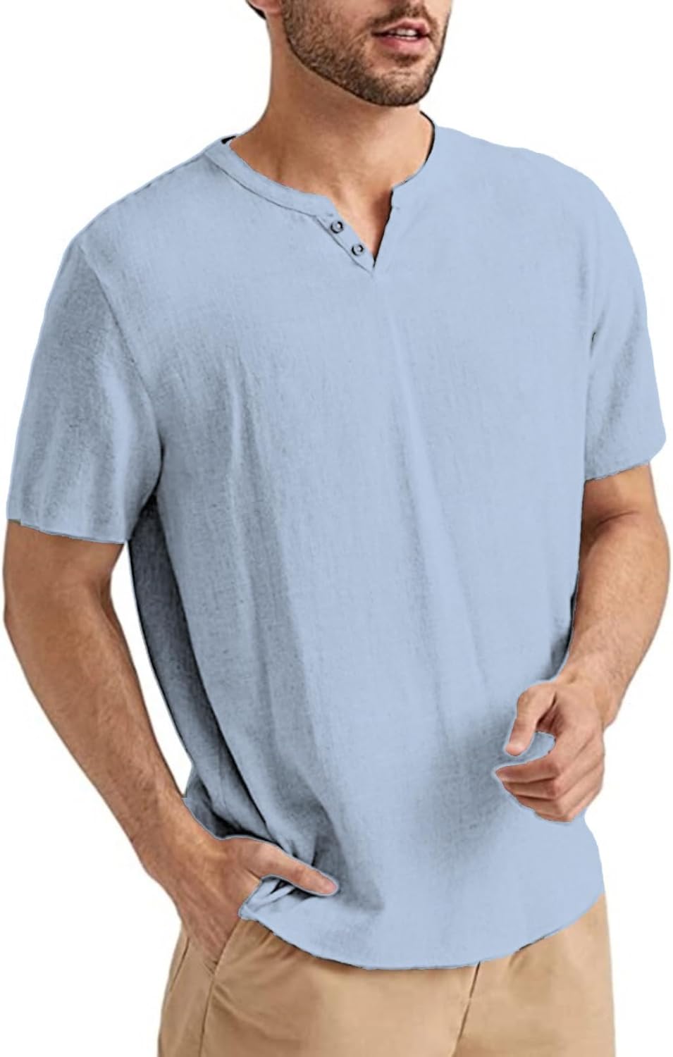 Mens Fashion Henley Tshirts Dressy Short Sleeve Tshirt Button Down V Neck Comfort Colors Shirts Men's Clothing Mens Fashion Henley Tshirts Dressy Short Sleeve Tshirt Button Down V Neck Comfort Colors Shirts Men's Clothing