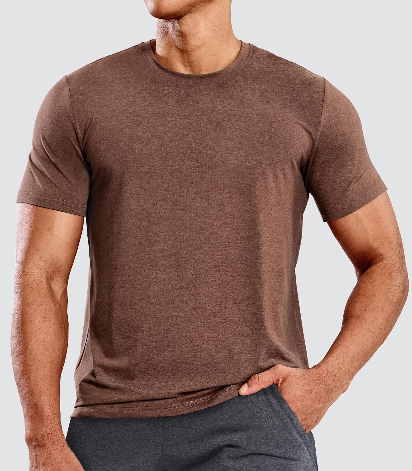 Men's T Shirts Short Sleeve Dry Fit Soft Athletic Tshirt Moisture Wicking Active Casual Running Tee Tops Crew Neck Men's T Shirts Short Sleeve Dry Fit Soft Athletic Tshirt Moisture Wicking Active Casual Running Tee Tops Crew Neck