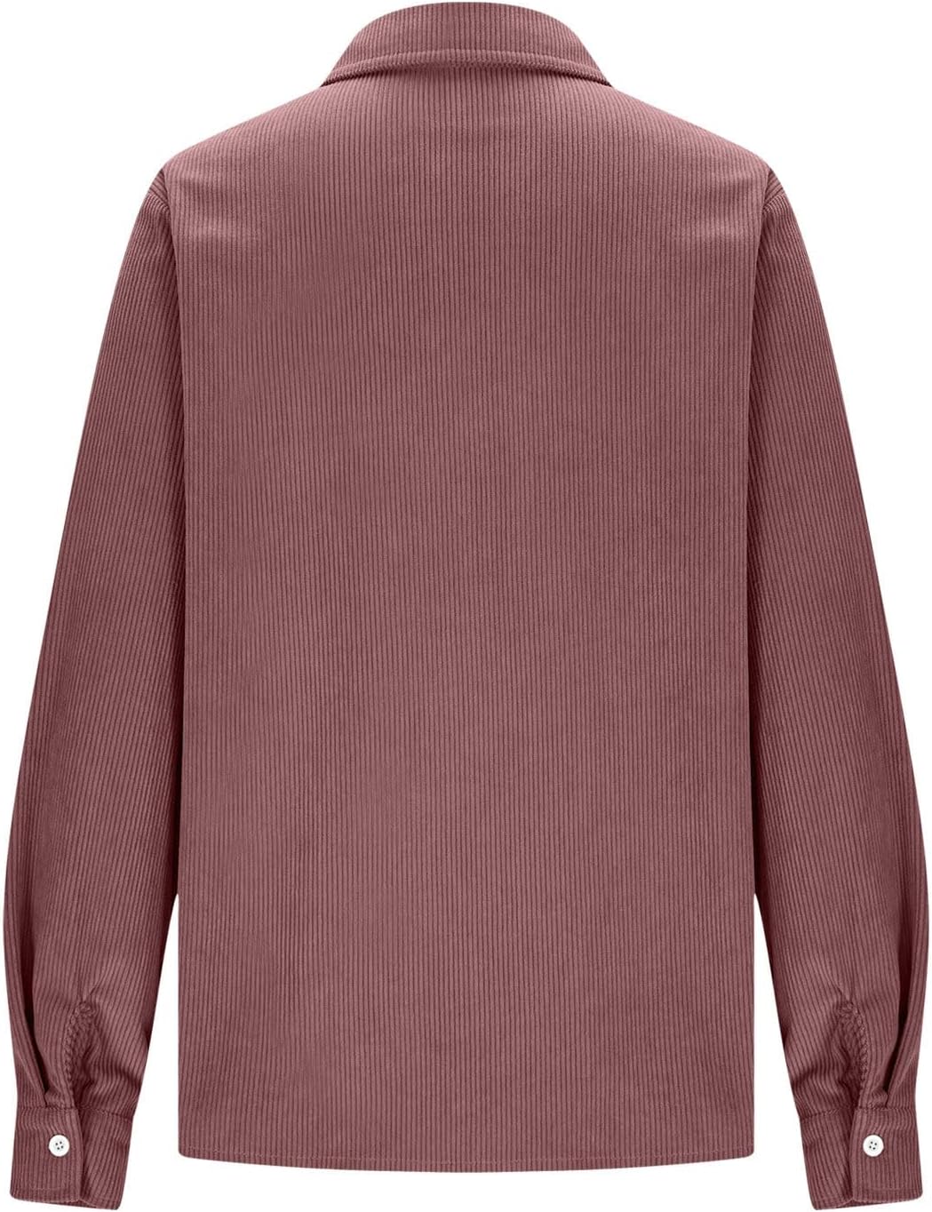 Women's Corduroy Shirts Button Down Long Sleeve Lapel Collared Blouses Casual Loose Fit Jackets Shackets with Pocket Women's Corduroy Shirts Button Down Long Sleeve Lapel Collared Blouses Casual Loose Fit Jackets Shackets with Pocket