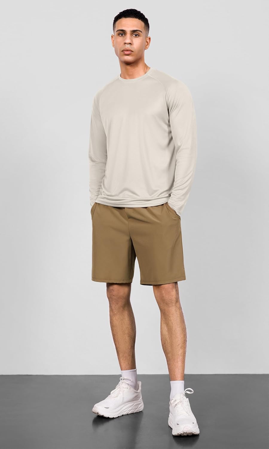 Men's Quick Dry Long Sleeve Shirts UPF Sun Protection SPF Athletic Tops Workout Fishing T Shirts Men's Quick Dry Long Sleeve Shirts UPF Sun Protection SPF Athletic Tops Workout Fishing T Shirts