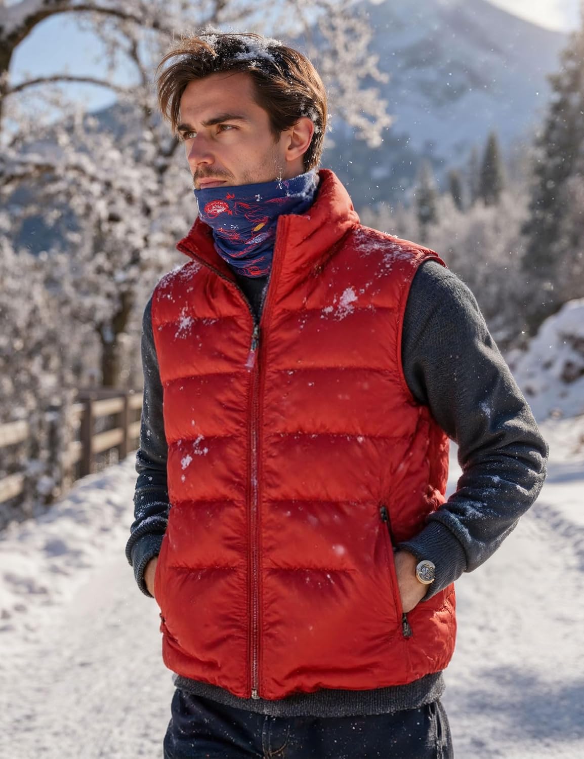 Men'S Winter Lightweight Puffer Vest Sleeveless Jacket Casual Puffy Vests Men'S Winter Lightweight Puffer Vest Sleeveless Jacket Casual Puffy Vests