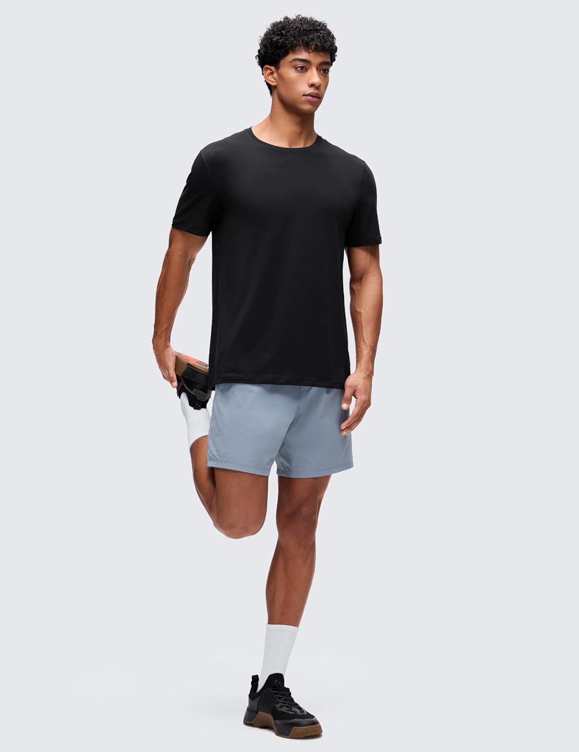 Cotton-Blend Athletic Shirts for Men - Short Sleeve Moisture Wicking Soft Workout Casual Tee Tops Basic T-Shirt Cotton-Blend Athletic Shirts for Men - Short Sleeve Moisture Wicking Soft Workout Casual Tee Tops Basic T-Shirt