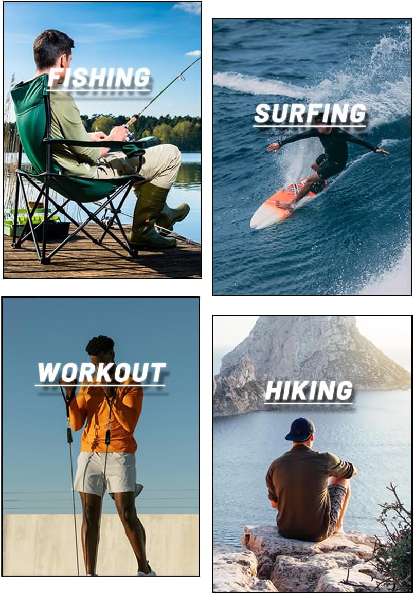Men's Long Sleeve Shirts UPF UV Sun Protection Athletic Shirts for Hiking Running Workout Rash Guard Men's Long Sleeve Shirts UPF UV Sun Protection Athletic Shirts for Hiking Running Workout Rash Guard