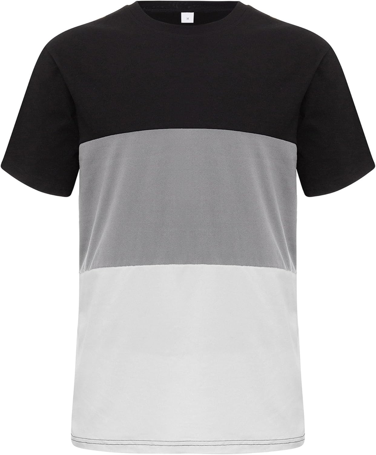 Men's Color Block Short Sleeve Casual T-Shirts Crew Neck Workout Outdoor Tees Loose Fit Comfort Summer Tops Men's Color Block Short Sleeve Casual T-Shirts Crew Neck Workout Outdoor Tees Loose Fit Comfort Summer Tops