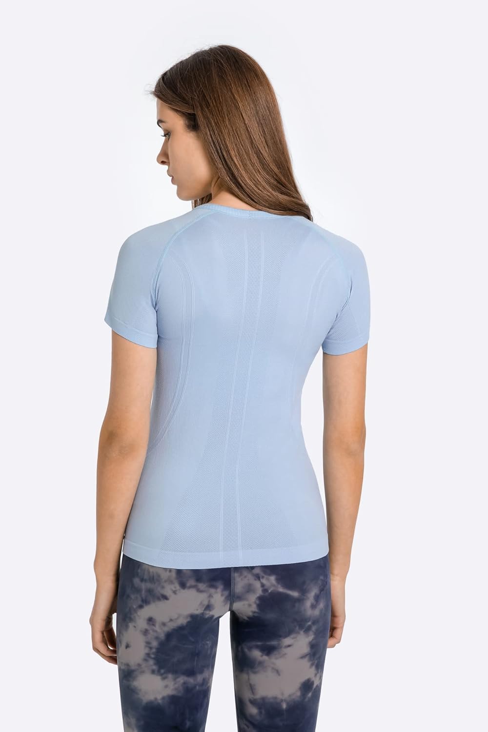 Seamless Workout T Shirts for Women Breathable Short Sleeve Yoga Tops Athletic Gym Shirts Seamless Workout T Shirts for Women Breathable Short Sleeve Yoga Tops Athletic Gym Shirts