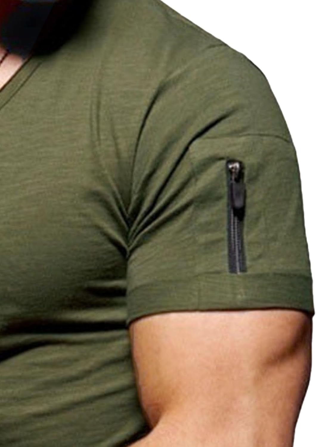 Men's Solid Baggy V Neck Muscle T-Shirts Short Sleeve Soft Workout Tees Basic Classic Casual Summer Tops Men's Solid Baggy V Neck Muscle T-Shirts Short Sleeve Soft Workout Tees Basic Classic Casual Summer Tops
