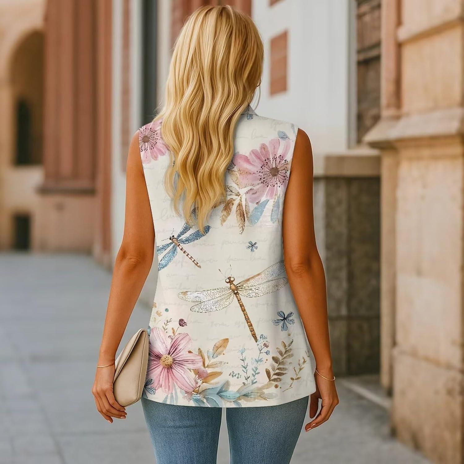 Womens Vest Blazer Sleeveless Vest for Ladies Work Lapel Collar Jacket Coat Casual Blazer Jackets Size S Womens Vest Blazer Sleeveless Vest for Ladies Work Lapel Collar Jacket Coat Casual Blazer Jackets Size S