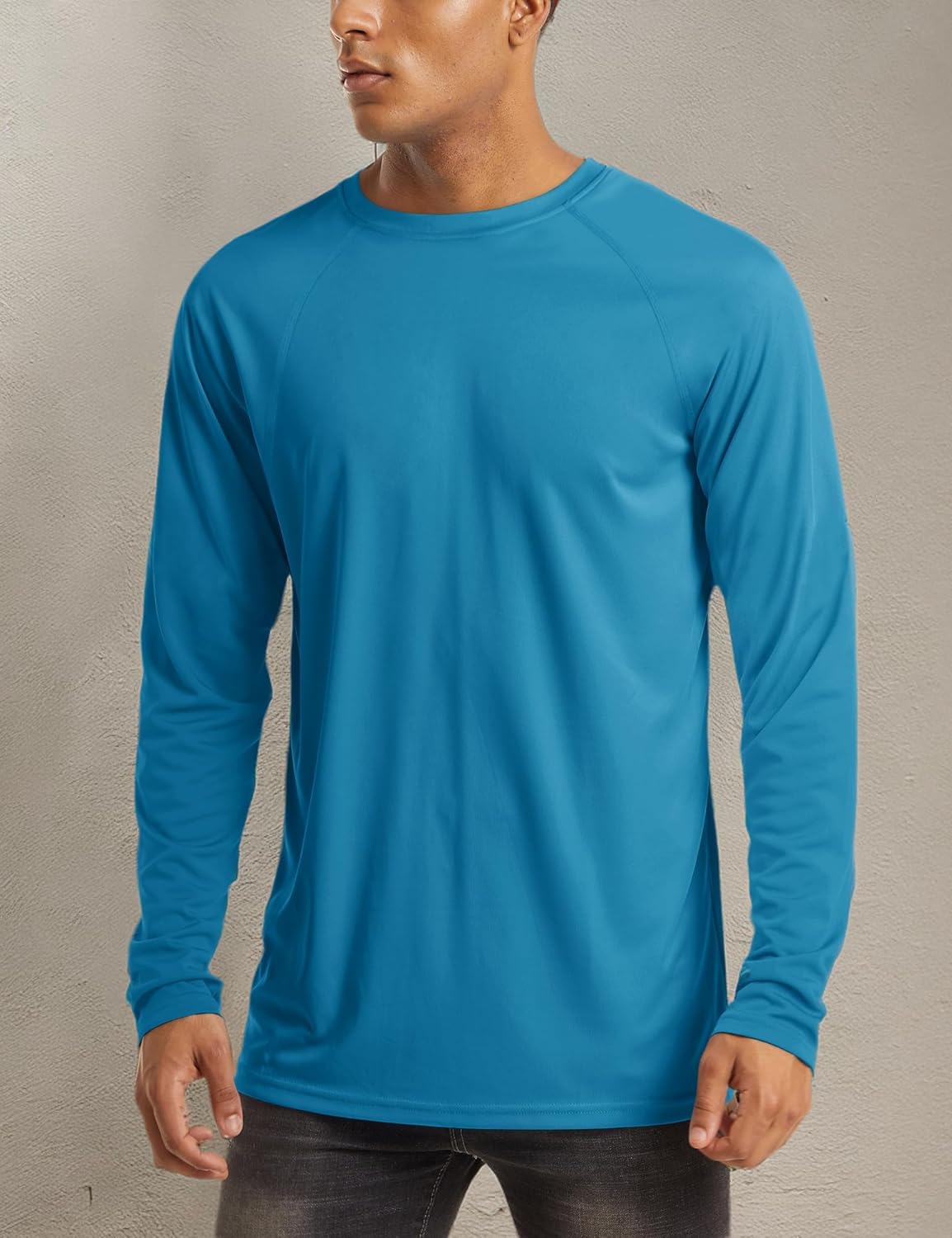 Men's Long Sleeve Shirts UPF UV Sun Protection Athletic Shirts for Hiking Running Workout Rash Guard Men's Long Sleeve Shirts UPF UV Sun Protection Athletic Shirts for Hiking Running Workout Rash Guard