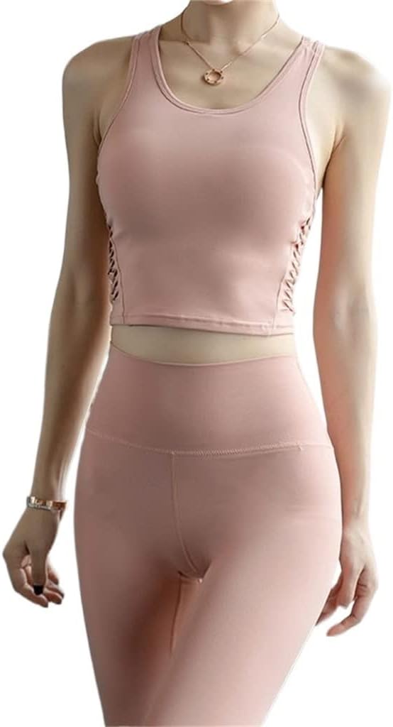 Yoga Clothing Fitness Women Running Sportswear Beautiful Back can be Worn Vest Suit